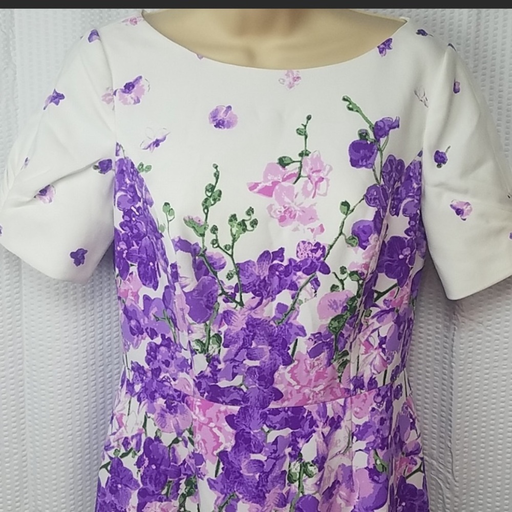 Adrianna Papell Floral dress size 4
